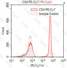 PE-Cy7 anti-human CD4